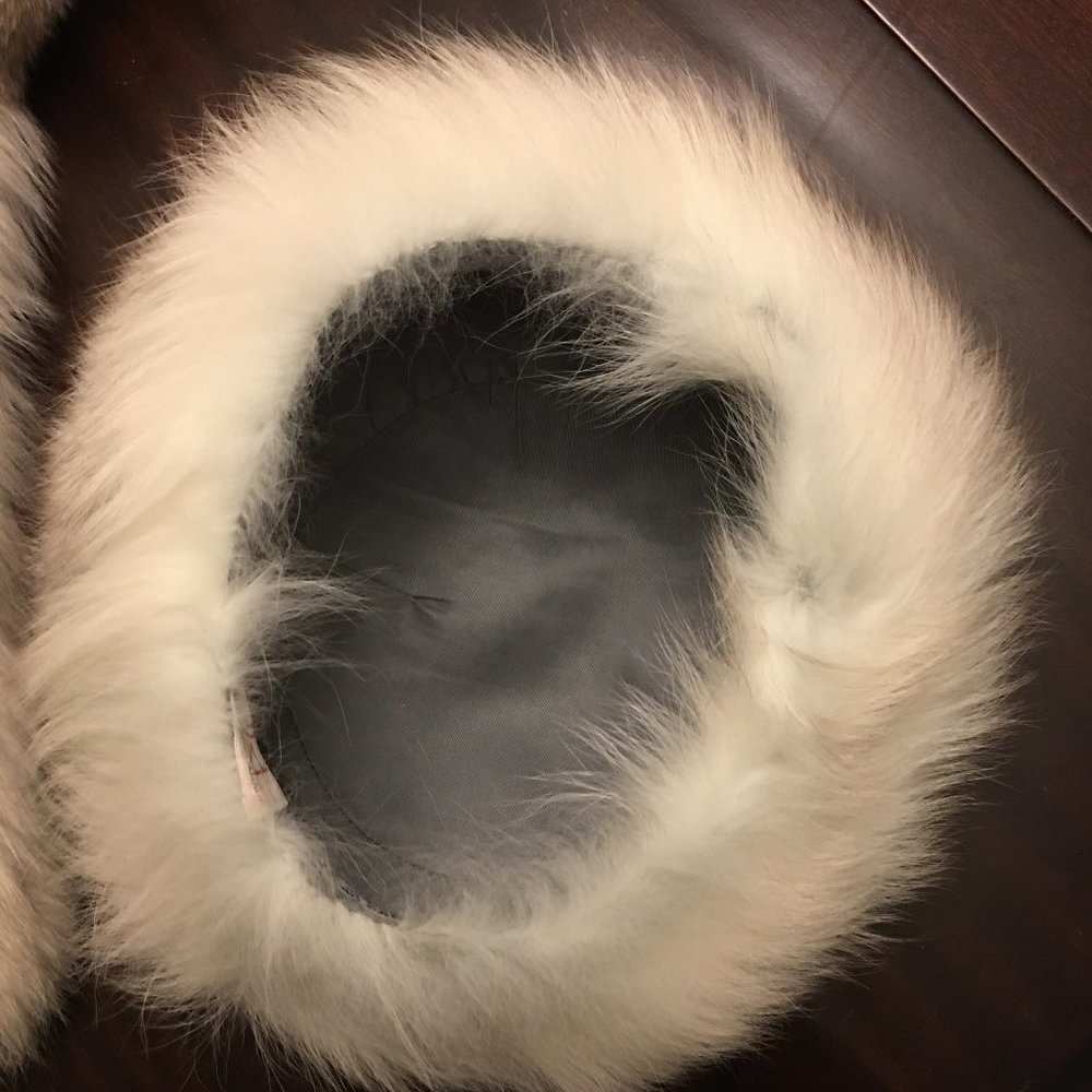 SWITZERS Silver Fox Coat AND Matching Hat  VINTAGE - Picture 15 of 16